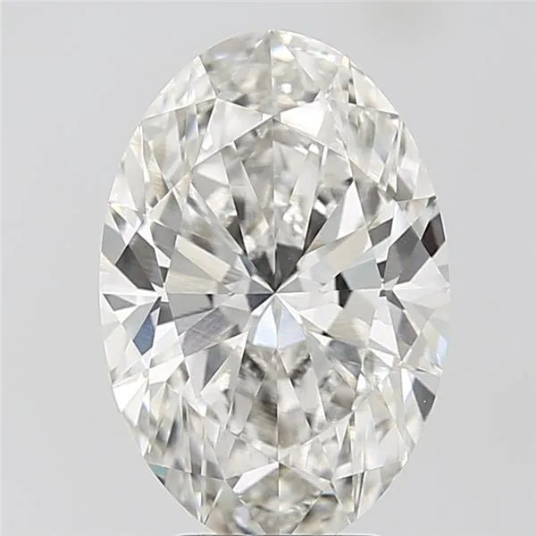 4.03ct Oval Lab Grown Diamond (Colour G, Clarity VVS2, Cut EX, IGI Certified)