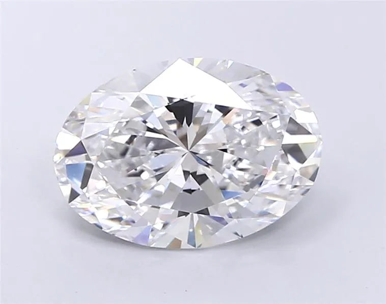 3.52ct Oval Lab Grown Diamond (Colour D, Clarity VVS2, GIA Certified)