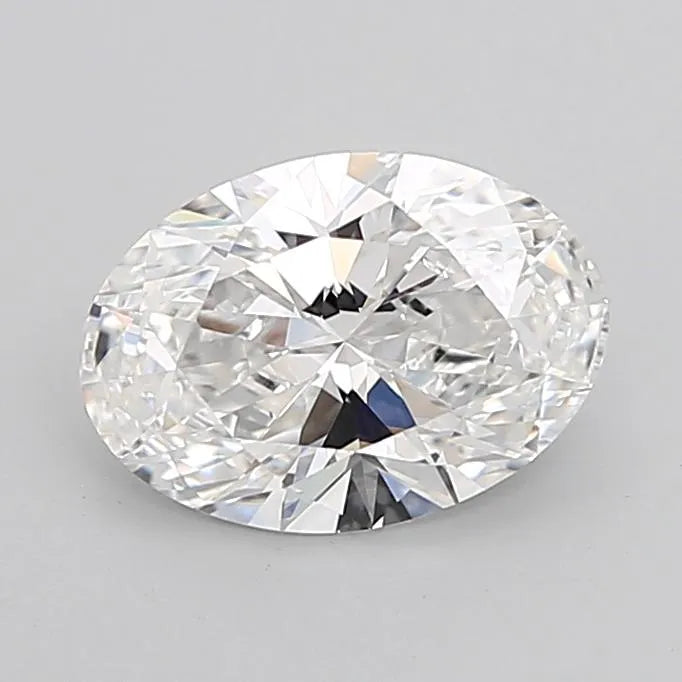 3.00ct Oval Lab Grown Diamond (Colour E, Clarity VVS1, IGI Certified)