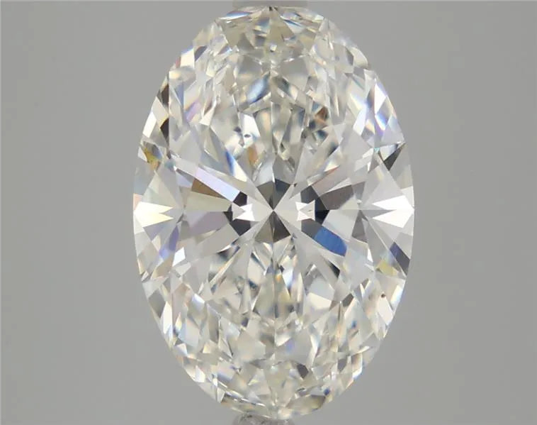 4.05ct Oval Lab Grown Diamond (Colour F, Clarity VVS2, Cut EX, IGI Certified)