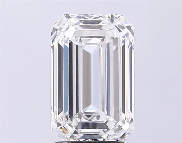 2.92ct Emerald Lab Grown Diamond (Colour E, Clarity VVS1, IGI Certified)