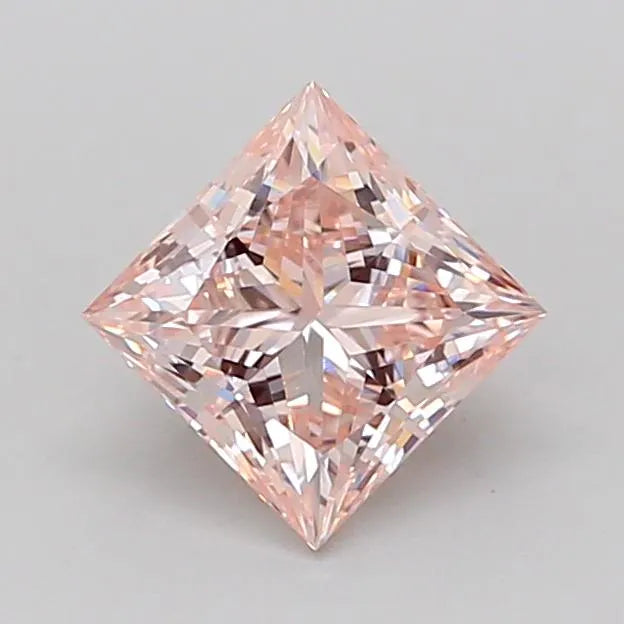 1.03ct Princess Lab Grown Diamond (Colour Fancy Pink, Clarity VVS1, IGI Certified)