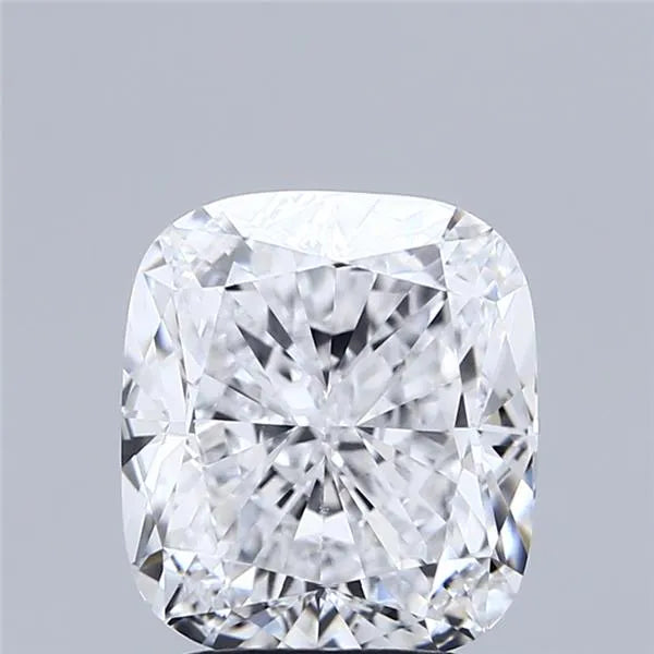 3.55ct Cushion modified Lab Grown Diamond (Colour D, Clarity VVS2, IGI Certified)