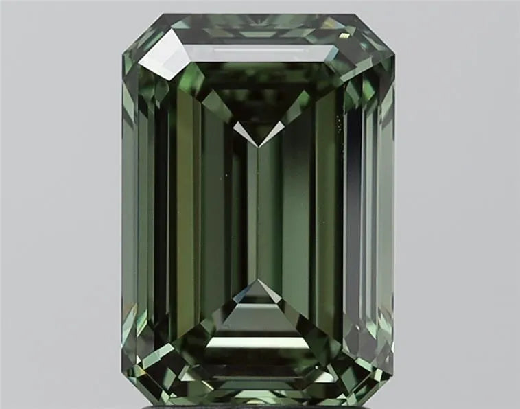 3.04ct Emerald Lab Grown Diamond (Colour Fancy Vivid Green, Clarity VVS2, IGI Certified)