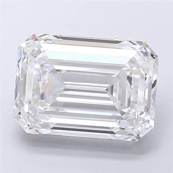 6.59ct Emerald Lab Grown Diamond (Colour D, Clarity VVS2, IGI Certified)