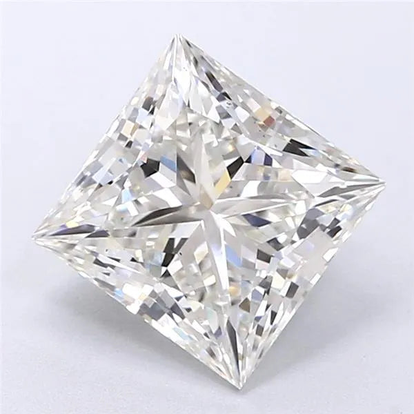 2.84ct Princess Lab Grown Diamond (Colour H, Clarity VS1, IGI Certified)