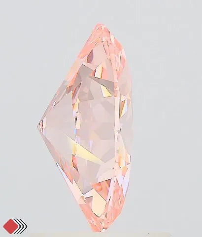 1.52ct Oval Lab Grown Diamond (Colour Fancy Vivid Pink, Clarity VVS2, IGI Certified)