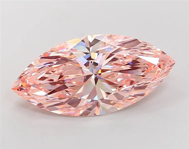 10.02ct Marquise Lab Grown Diamond (Colour Fancy Intense Pink, Clarity VVS2, IGI Certified)