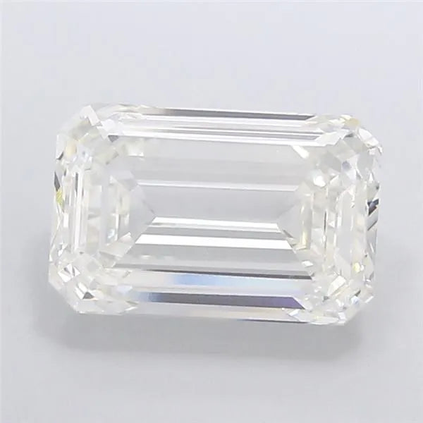 5.26ct Emerald Lab Grown Diamond (Colour F, Clarity VVS2, IGI Certified)