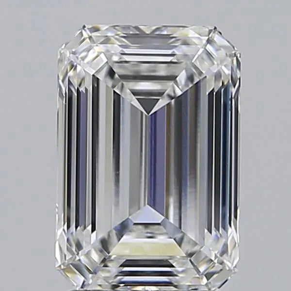 2.75ct Emerald Lab Grown Diamond (Colour E, Clarity IF, IGI Certified)