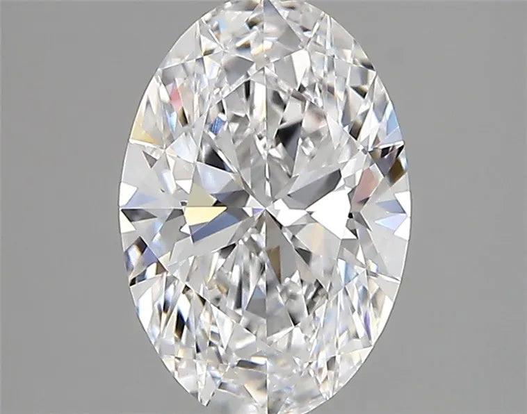 1.86ct Oval Lab Grown Diamond (Colour D, Clarity VVS2, IGI Certified)