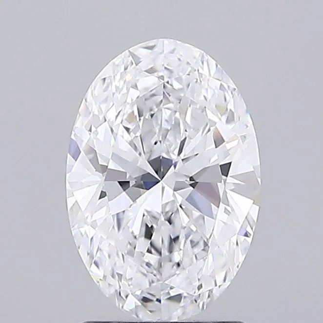 1.63ct Oval Lab Grown Diamond (Colour D, Clarity IF, IGI Certified)
