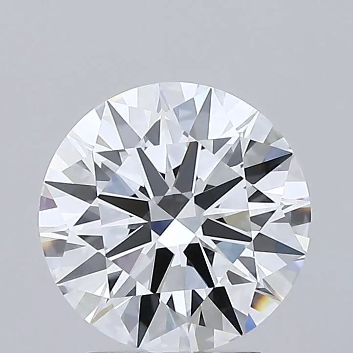 2.26ct Round Lab Grown Diamond (Colour F, Clarity IF, Cut ID, IGI Certified)