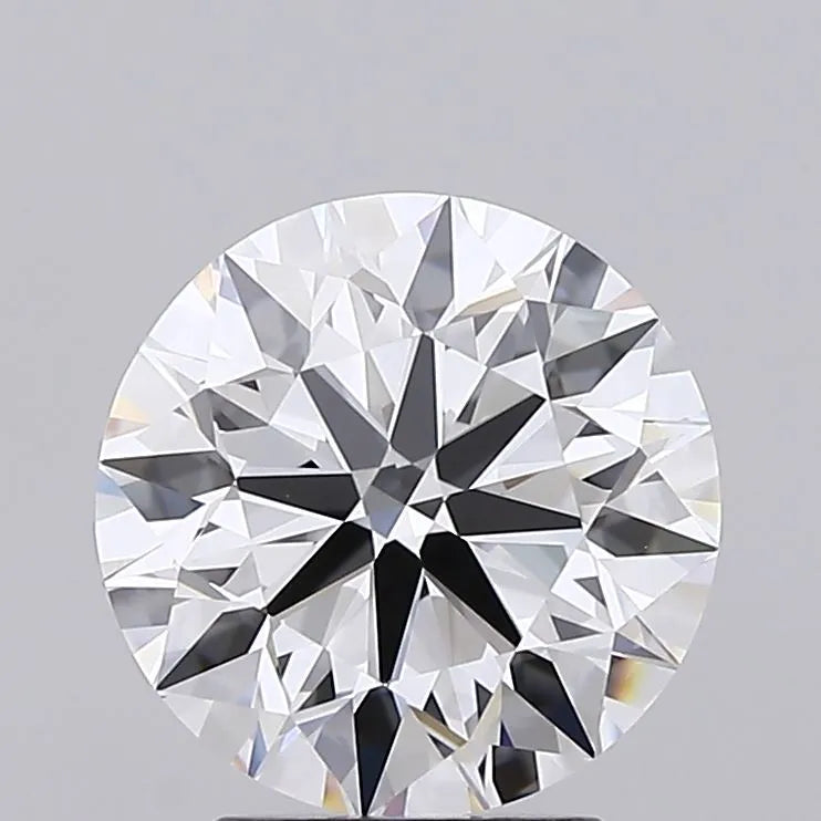 2.84ct Round Lab Grown Diamond (Colour D, Clarity IF, Cut ID, IGI Certified)