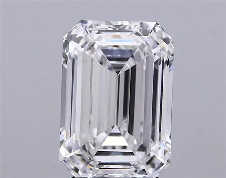 2.93ct Emerald Lab Grown Diamond (Colour E, Clarity VVS2, IGI Certified)