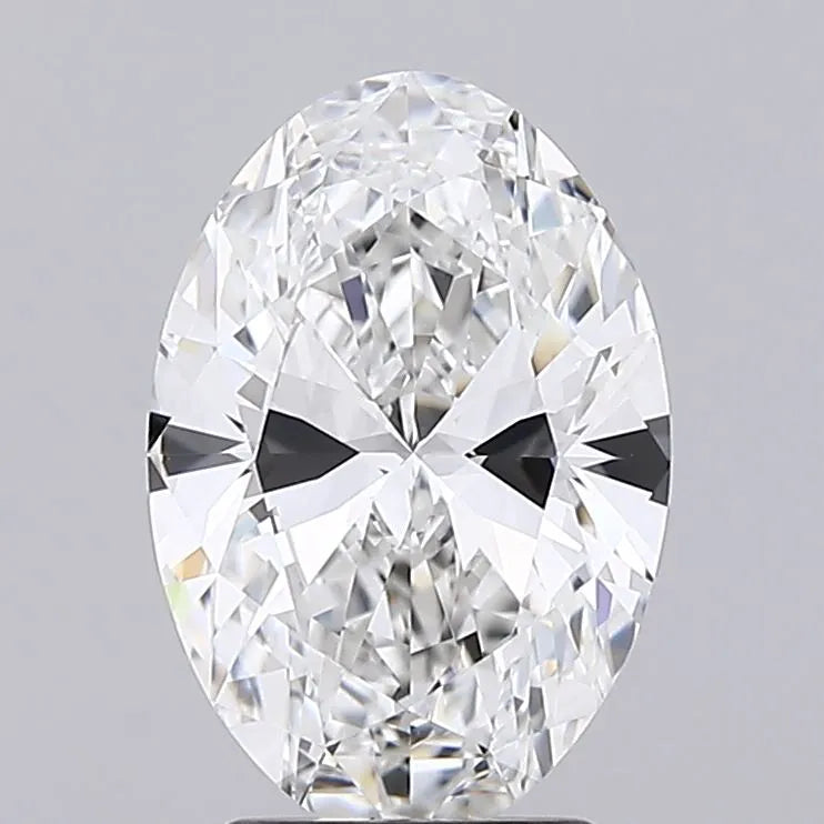 2.48ct Oval Lab Grown Diamond (Colour E, Clarity VVS1, IGI Certified)