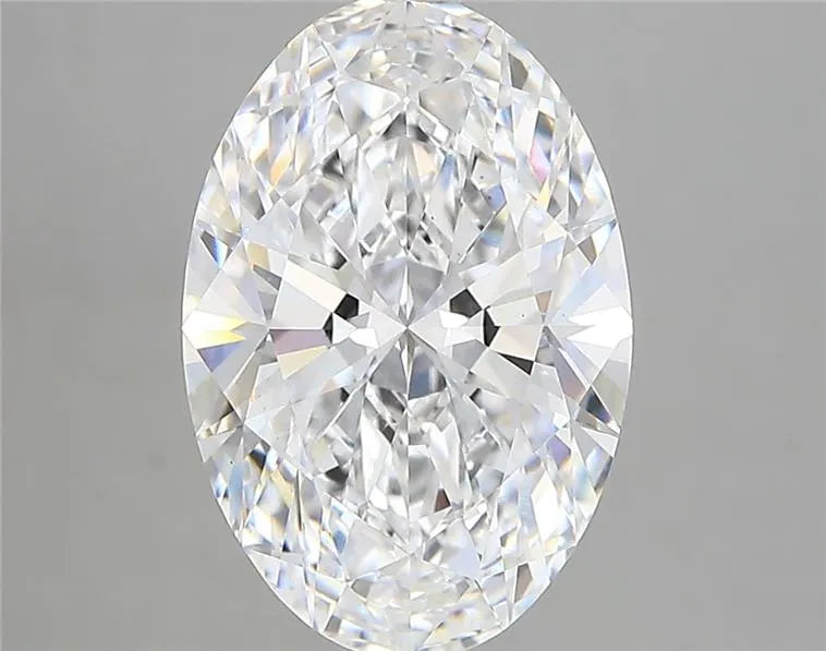3.70ct Oval Lab Grown Diamond (Colour D, Clarity VS1, IGI Certified)