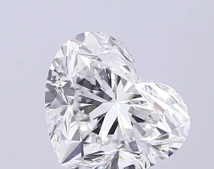 4.56ct Heart Lab Grown Diamond (Colour E, Clarity VVS2, IGI Certified)