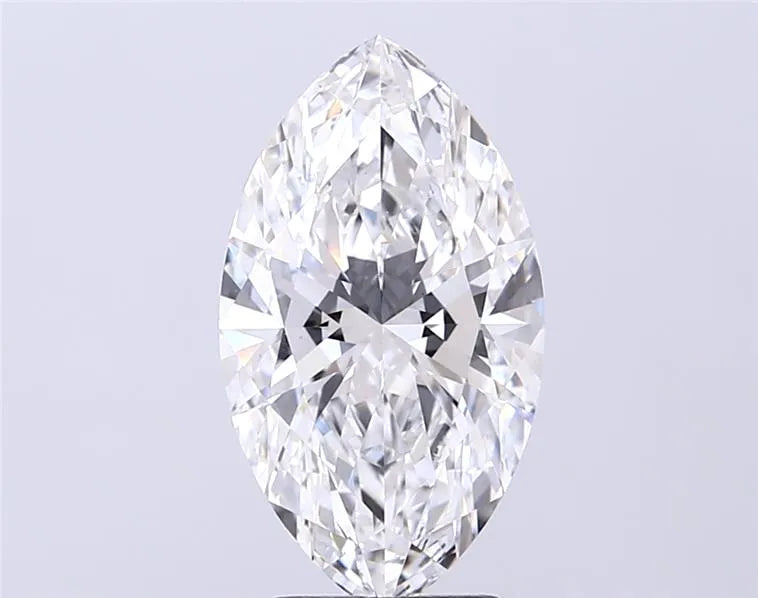3.07ct Marquise Lab Grown Diamond (Colour E, Clarity VVS2, IGI Certified)