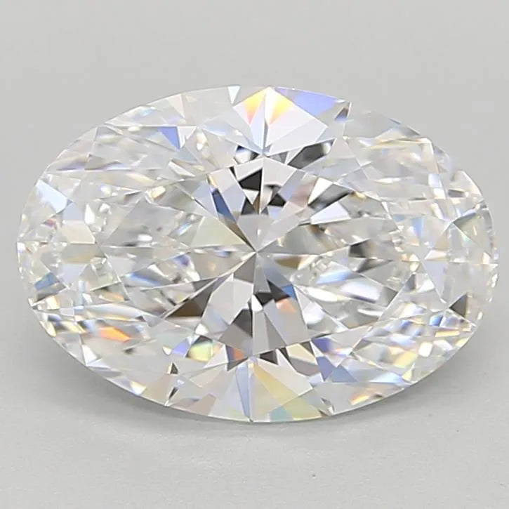 3.01ct Oval Lab Grown Diamond (Colour D, Clarity IF, Cut EX, GIA Certified)