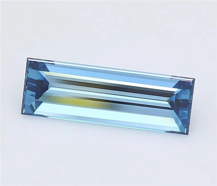 1.87ct Baguette Lab Grown Diamond (Colour Fancy Intense Blue, Clarity VS1, IGI Certified)