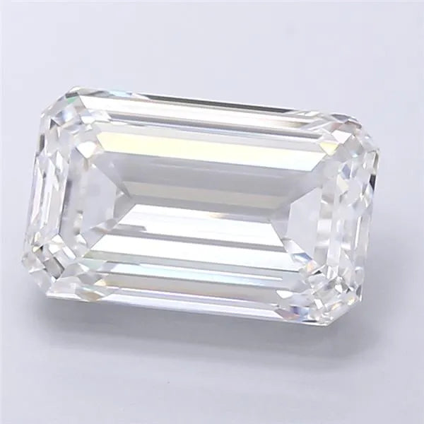 6.03ct Emerald Lab Grown Diamond (Colour E, Clarity VVS1, IGI Certified)