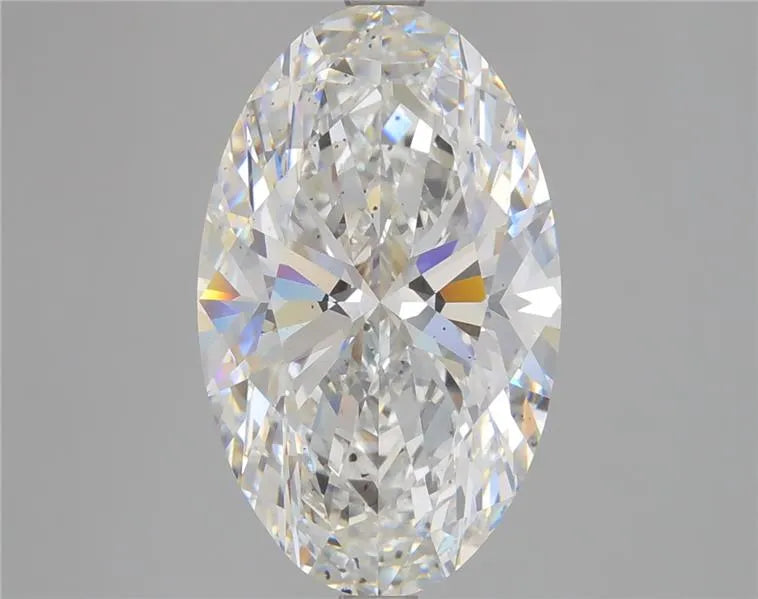 5.42ct Oval Lab Grown Diamond (Colour F, Clarity SI1, IGI Certified)