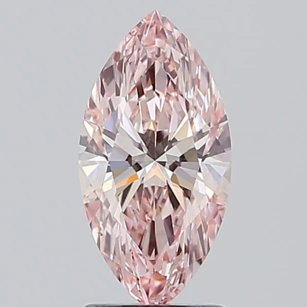 1.52ct Marquise Lab Grown Diamond (Colour Fancy Vivid Pink, Clarity VVS1, IGI Certified)