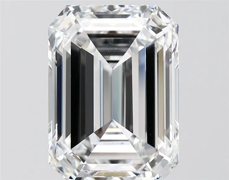 3.15ct Emerald Lab Grown Diamond (Colour D, Clarity VVS2, IGI Certified)