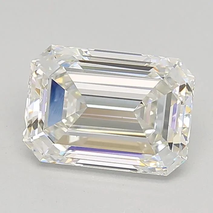 2.51ct Emerald Lab Grown Diamond (Colour G, Clarity VVS2, IGI Certified)
