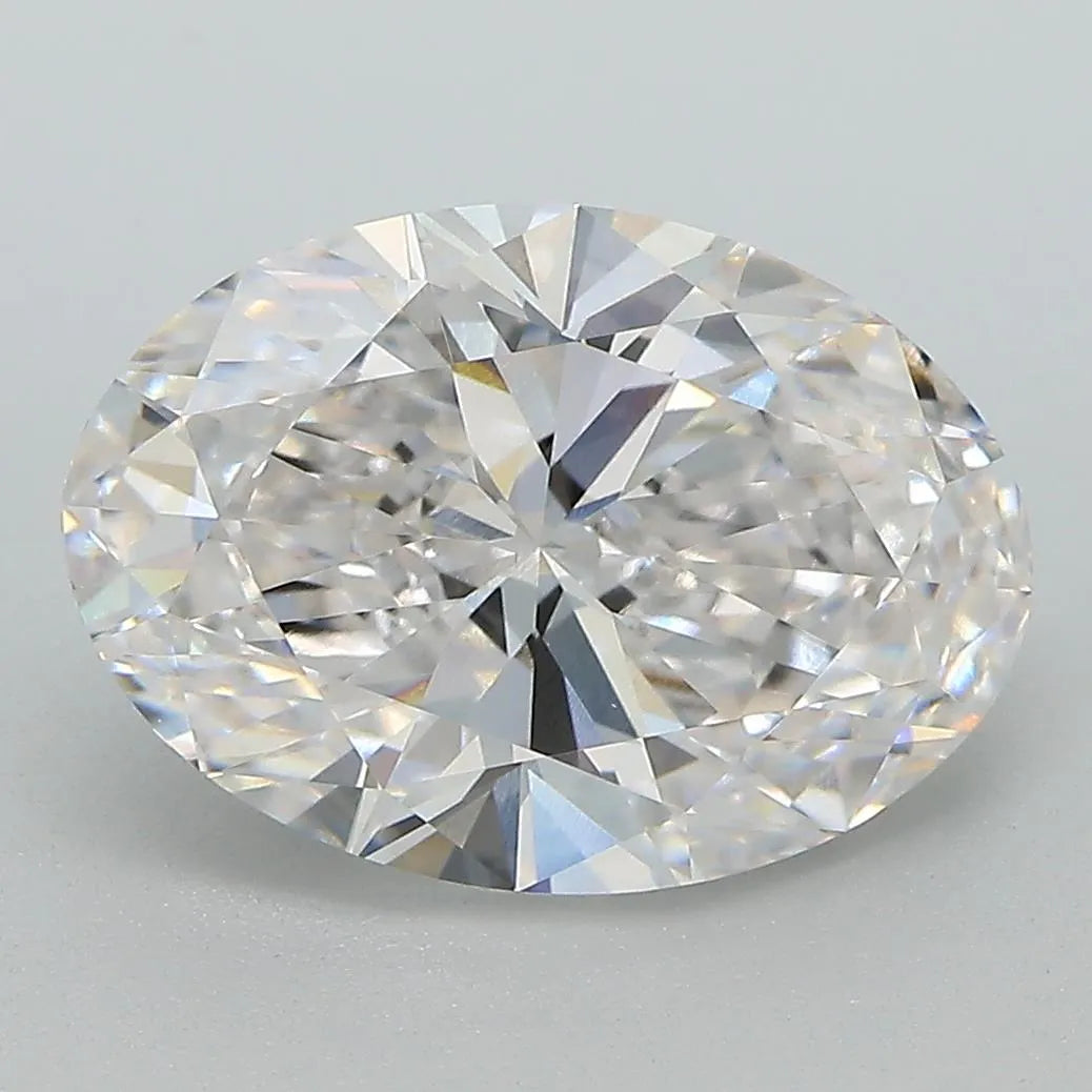 3.26ct Oval Lab Grown Diamond (Colour F, Clarity VS1, IGI Certified)