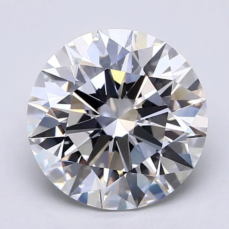 6.03ct Round Lab Grown Diamond (Colour E, Clarity VVS2, Cut ID, IGI Certified)