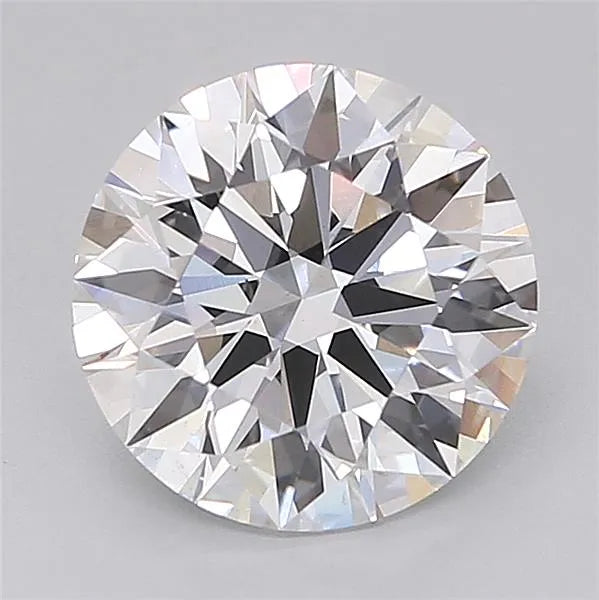2.74ct Round Lab Grown Diamond (Colour D, Clarity VS2, Cut ID, IGI Certified)