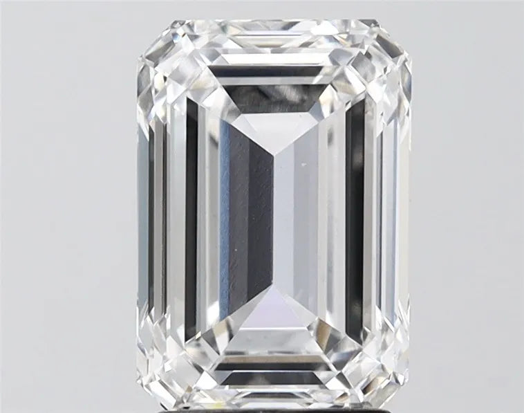 3.00ct Emerald Lab Grown Diamond (Colour D, Clarity VVS2, IGI Certified)