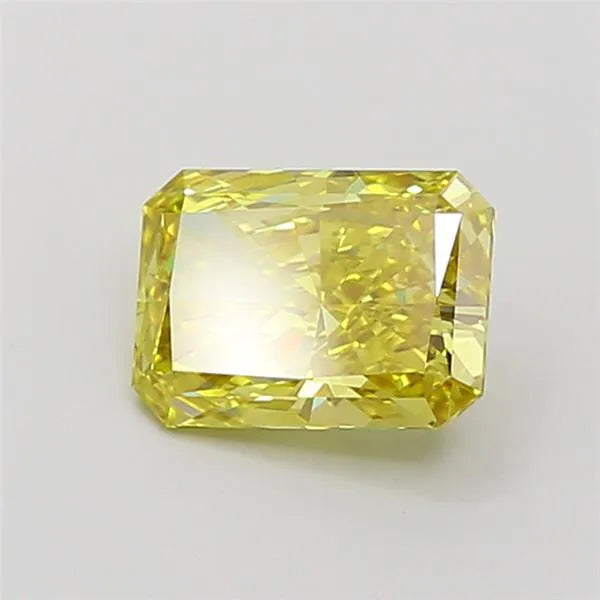 1.37ct Radiant Lab Grown Diamond (Colour Fancy Vivid Yellow, Clarity VS1, IGI Certified)