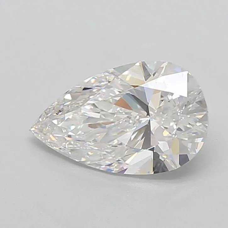 3.00ct Pear Lab Grown Diamond (Colour E, Clarity VVS1, IGI Certified)