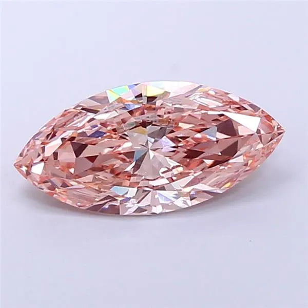 4.65ct Marquise Lab Grown Diamond (Colour Fancy Intense Pink, Clarity VS1, IGI Certified)