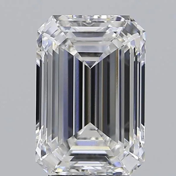 4.06ct Emerald Lab Grown Diamond (Colour D, Clarity VVS1, IGI Certified)