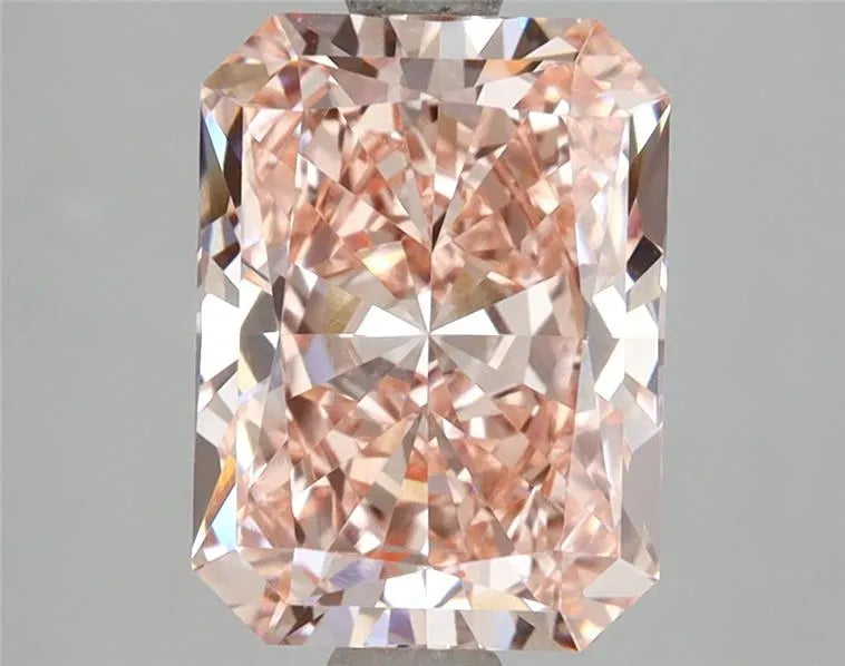 3.07ct Radiant Lab Grown Diamond (Colour Fancy Intense Pink, Clarity VVS2, IGI Certified)