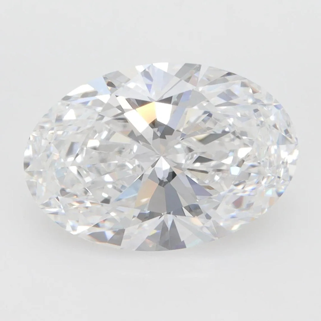 2.70ct Oval Lab Grown Diamond (Colour D, Clarity VVS1, GIA Certified)