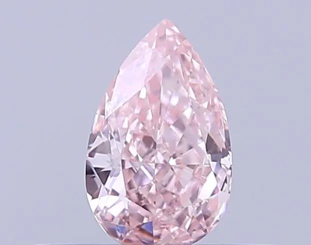 0.29ct Pear Lab Grown Diamond (Colour Fancy Intense Pink, Clarity VS1, IGI Certified)