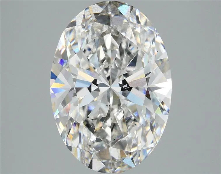4.09ct Oval Lab Grown Diamond (Colour G, Clarity SI1, IGI Certified)