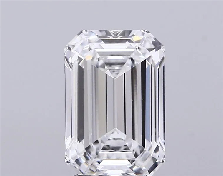 2.73ct Emerald Lab Grown Diamond (Colour D, Clarity VVS1, IGI Certified)