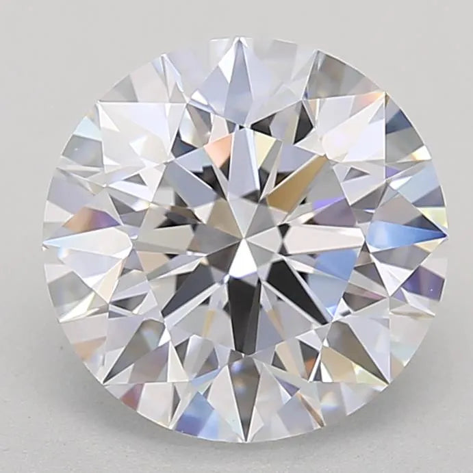 2.09ct Round Lab Grown Diamond (Colour D, Clarity IF, Cut ID, IGI Certified)