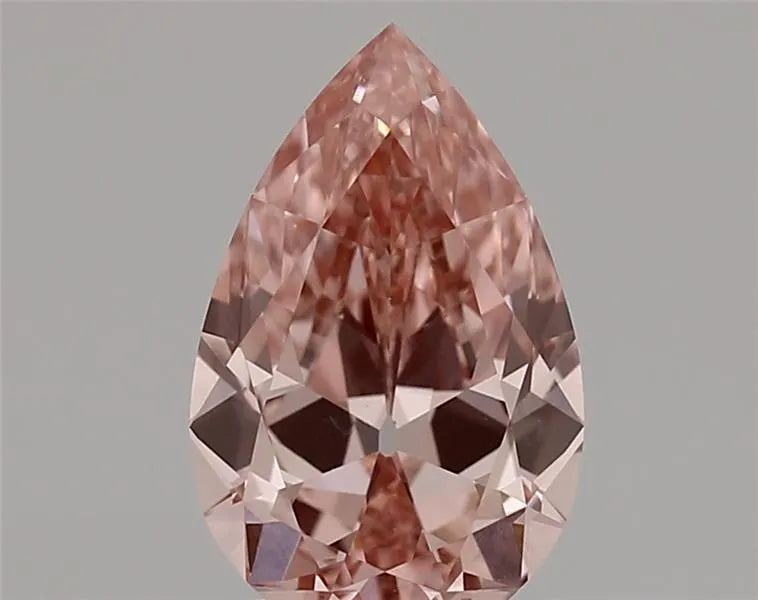 1.80ct Pear Lab Grown Diamond (Colour Fancy Vivid Pink, Clarity VVS2, IGI Certified)