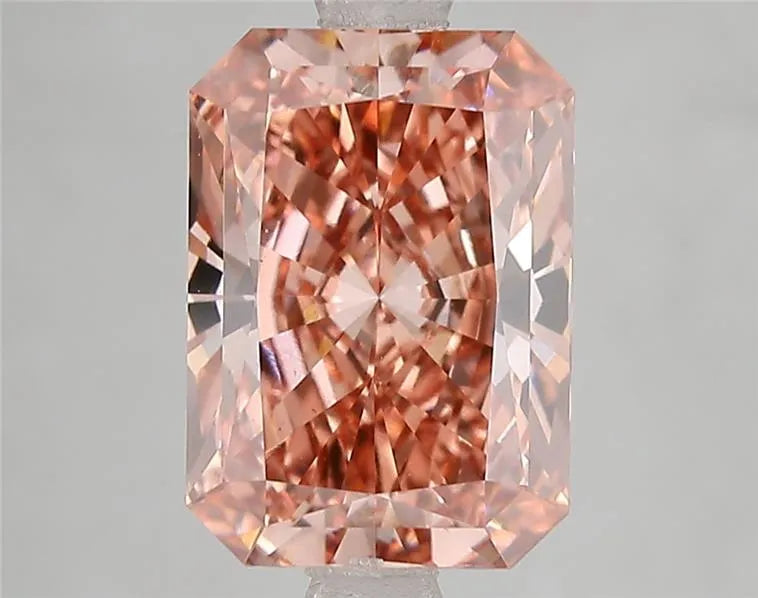 3.54ct Radiant Lab Grown Diamond (Colour Fancy Intense Brown, Clarity VS2, IGI Certified)