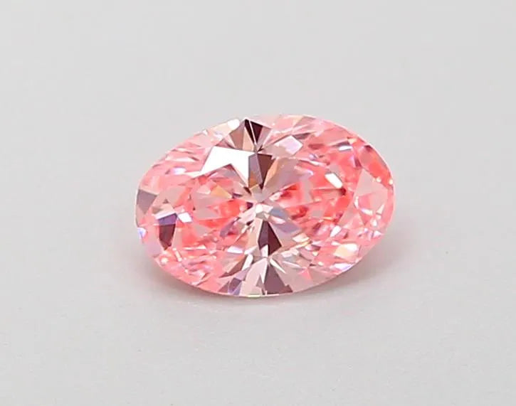 0.29ct Oval Lab Grown Diamond (Colour Fancy Pink, Clarity VS1, Uncertified)