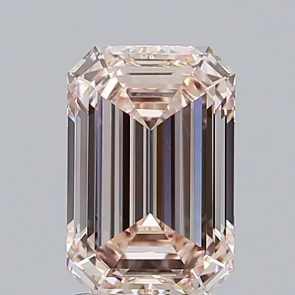 2.04ct Emerald Lab Grown Diamond (Colour Fancy Pink, Clarity VVS1, IGI Certified)