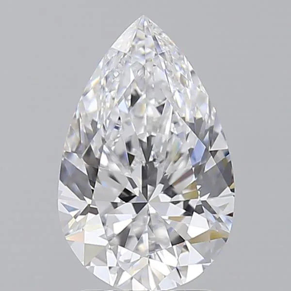 2.08ct Pear Lab Grown Diamond (Colour D, Clarity IF, IGI Certified)