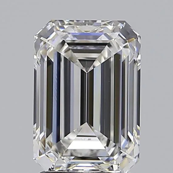 2.52ct Emerald Lab Grown Diamond (Colour E, Clarity IF, IGI Certified)